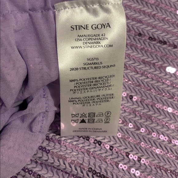 🆕 STINE GOYA | Lavender Sequin Pants - Picture 8 of 8